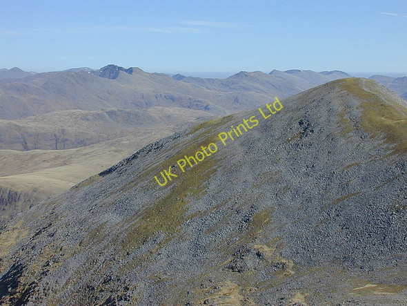 Photo 6"x4" View east from Beinn Sgritheall Arnisdale c2003