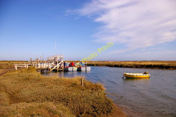 Photo 6"x4" Quay, Morston, Norfolk Morston c2009
