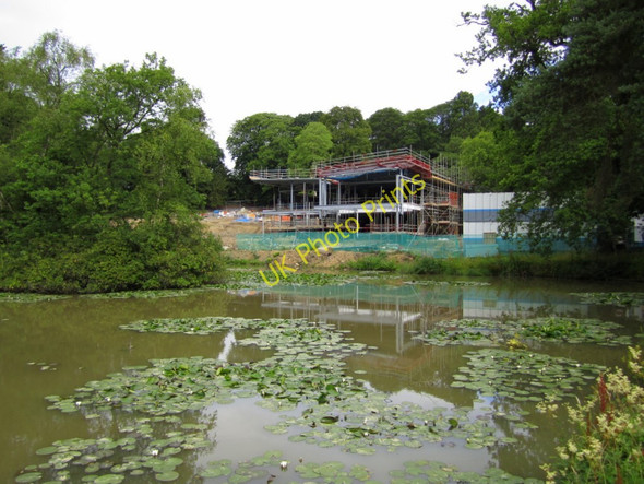 Photo 6"x4" New Golf Club House under construction, Close House Houghton\/NZ1266 c2010