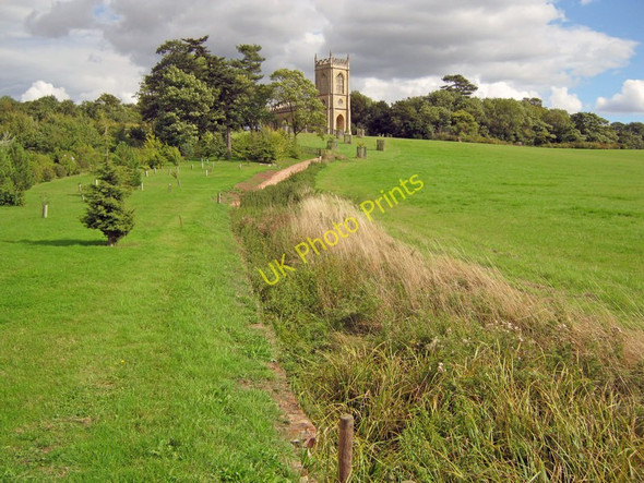 Photo 6"x4" Ha-ha at Croome Park High Green\/SO8745 c2010