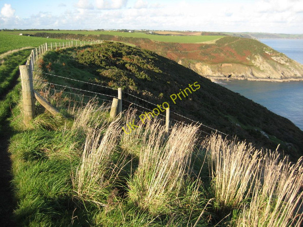 Photo 6"x4" Coast path near Kiberick Cove Carne\/SW9138 c2010