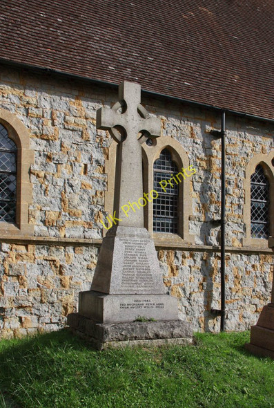 Photo 6"x4" St John the Baptist, Outwood, Surrey - War Memorial Outwood\/TQ3245 c2010