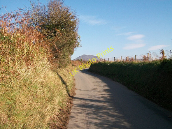 Photo 6"x4" Road north of Bronphilip Farm Botwnnog c2010