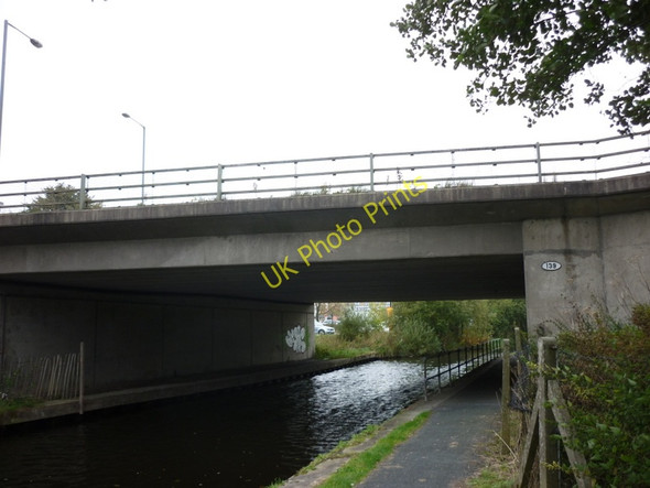 Photo 6"x4" Bridge #139, Churchill Way over the L&L Canal Brierfield c2010