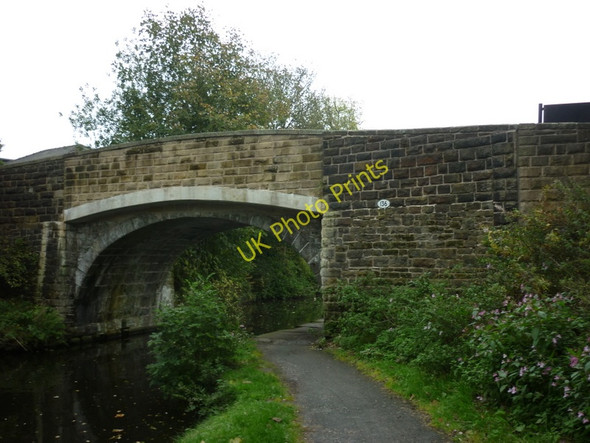 Photo 6"x4" Bridge #136, Robinson Lane over the L&L Canal Brierfield c2010