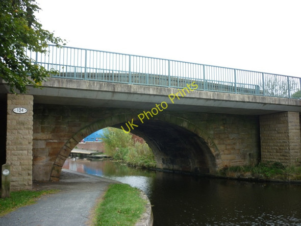 Photo 6"x4" Bridge #134 is two bridges side by side Brierfield c2010