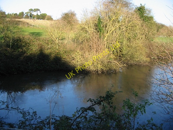 Photo 6"x4" Pond near the entrance to Manor Farm Little Mongeham c2007