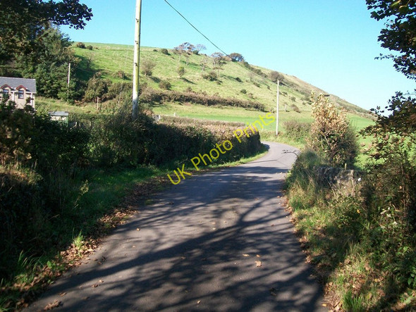 Photo 6"x4" A hairpin bend at Tyddyn-tro Llaniestyn c2010