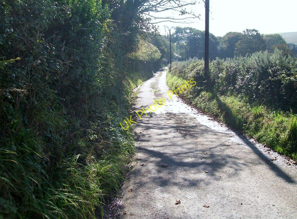 Photo 6"x4" The road south from Trefaes Trefaes c2010