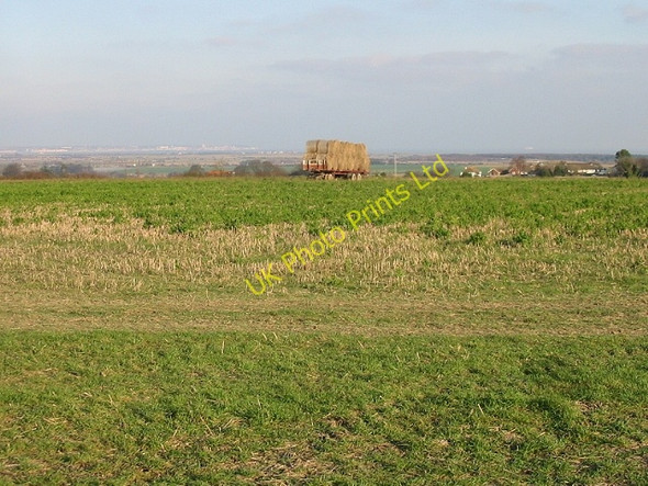 Photo 6"x4" View across the fields near Great Mongeham Great Mongeham c2007