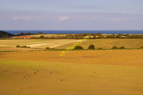 Photo 6"x4" Farmland near Weybourne, Norfolk Weybourne\/TG1142 c2009 P1