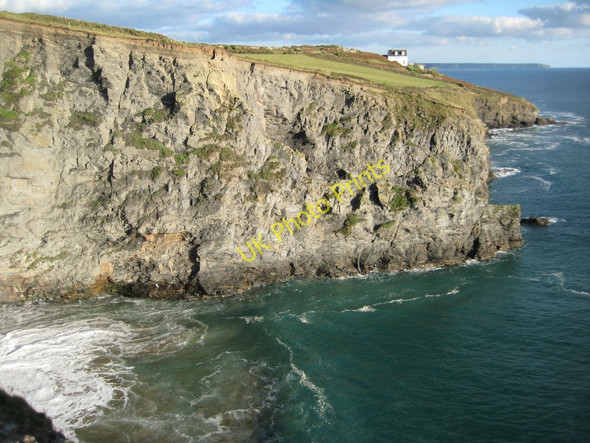 Photo 6"x4" Cliffs near Porthleven Porthleven c2010