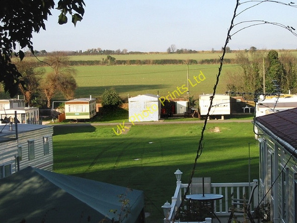 Photo 6"x4" Caravans at Sutton Vale caravan park Sutton\/TR3349 c2007