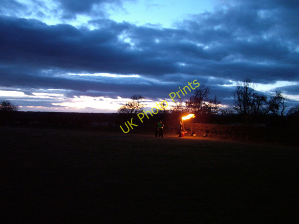 Photo 6"x4" A flare on Hadrian's Wall Laversdale c2010