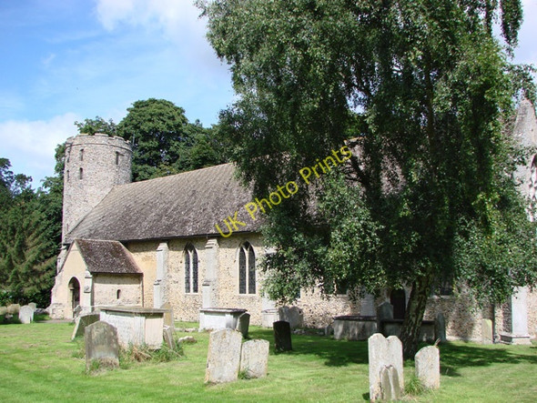 Photo 6"x4" Risby St Giles\u00e2\u0080\u0099 church Risby\/TL7966 c2007