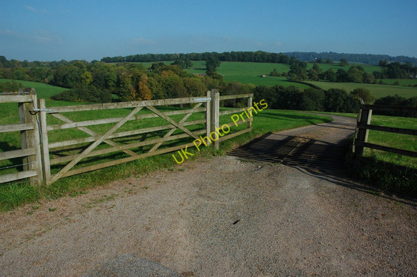 Photo 6"x4" Entrance to Court St Lawrence Kingcoed c2010