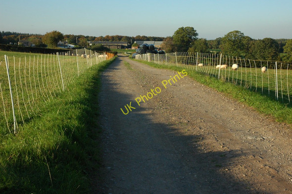 Photo 6"x4" Entrance to Redbarn Farm, Trellech Trellech c2010
