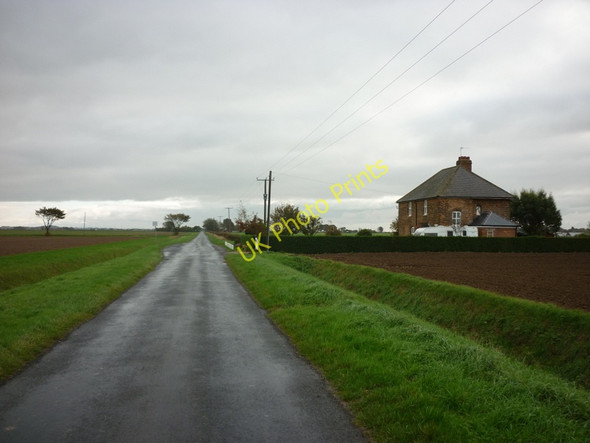 Photo 6"x4" East along Brick Lane, Sunk Island Sunk Island c2010