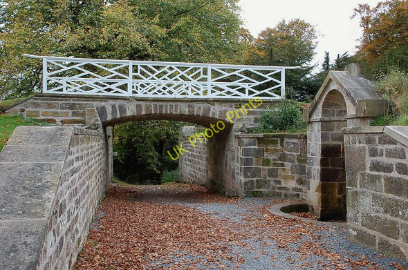 Photo 6"x4" Chinese Bridge, Penicuik House Penicuik c2010