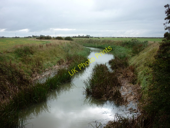 Photo 6"x4" Winestead Drain, Sunk Island Patrington Haven c2010