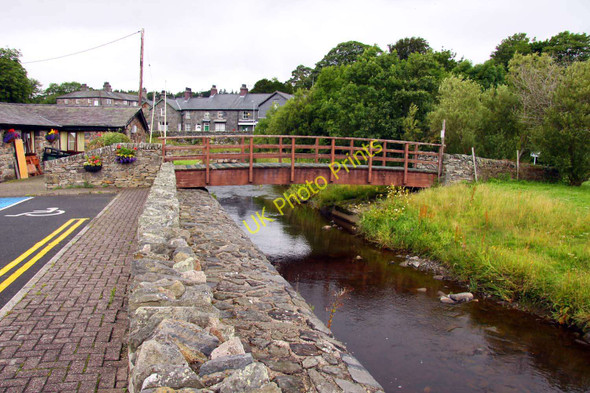 Photo 6"x4" Footbridge over the River Merddwr Pentrefoelas c2010