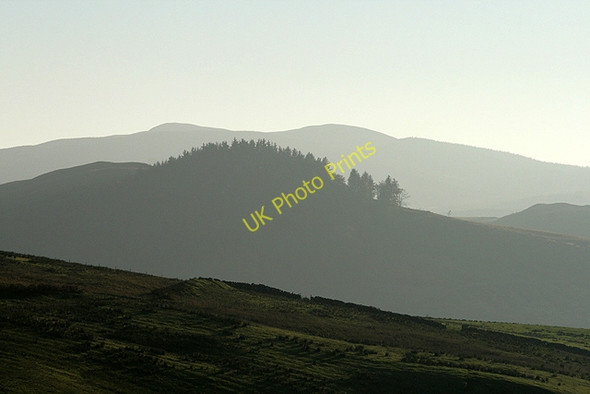 Photo 6"x4" Straiton hill countryside at dusk Straiton\/NS3804 c2010