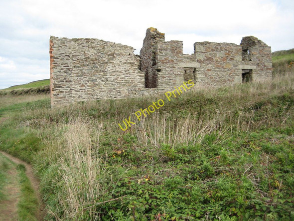 Photo 6"x4" Ruin at Gunwalloe Berepper c2010