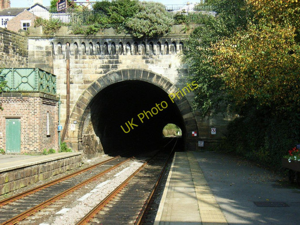 Photo 6"x4" South Tunnel Portal at Knaresborough Railway Station Knaresborough c2010