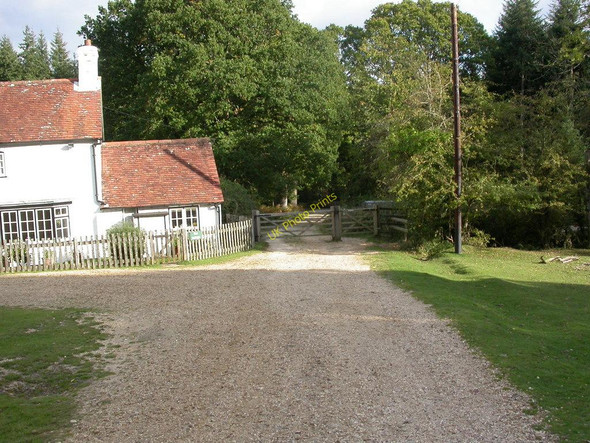 Photo 6"x4" Linwood, gate Linwood\/SU1809 c2010
