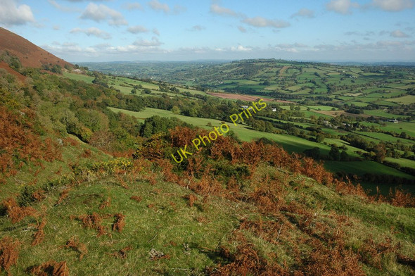 Photo 6"x4" View over the Olchon Valley Groes-lwyd\/SO3222 c2010