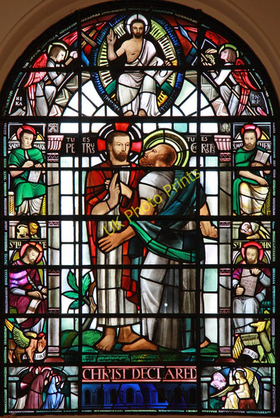 Photo 6"x4" St Peter, Liverpool Grove, Walworth, London SE17 - Window Bermondsey c2010