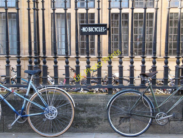 Photo 6"x4" No Bicycles Oxford\/SP5106 c2010