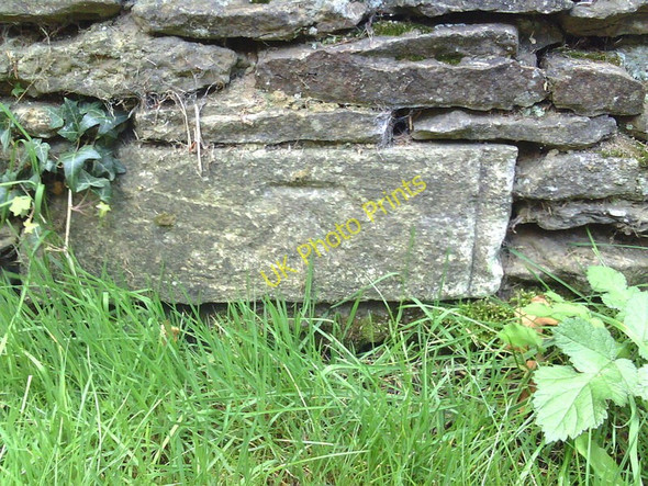 Photo 6"x4" Benchmark on bridge of St George's Road Buckland\/SU3498 c2010