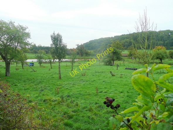 Photo 6"x4" Tirley Court land and lake Hasfield c2010