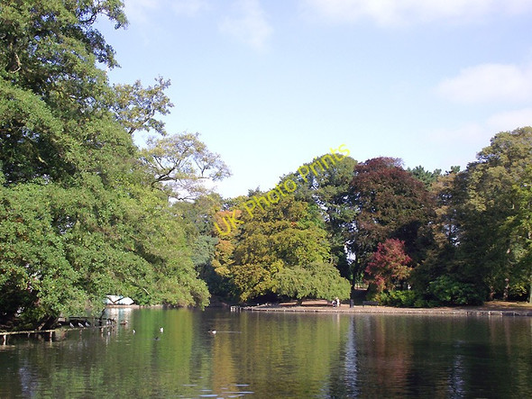 Photo 6"x4" The boating lake at West Park, Wolverhampton Wolverhampton c2010 P1