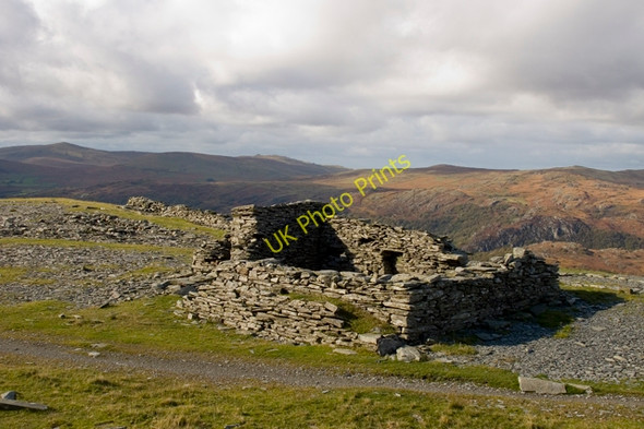 Photo 6"x4" Old Quarry Buildings below Walna Scar Seathwaite\/SD2296 c2010