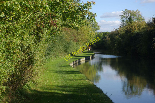Photo 6"x4" Grand Union Canal east of Napton Junction Napton on the Hill c2010