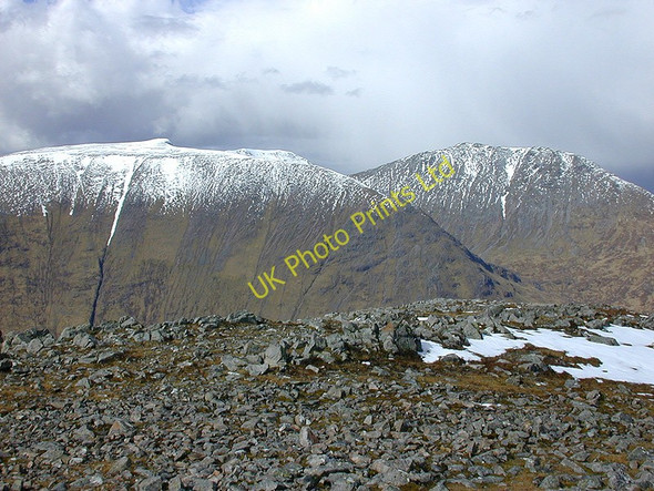 Photo 6"x4" View north from Stob a' Choire Odhair Stob a' Choire Odhair\/NN2546 c2002