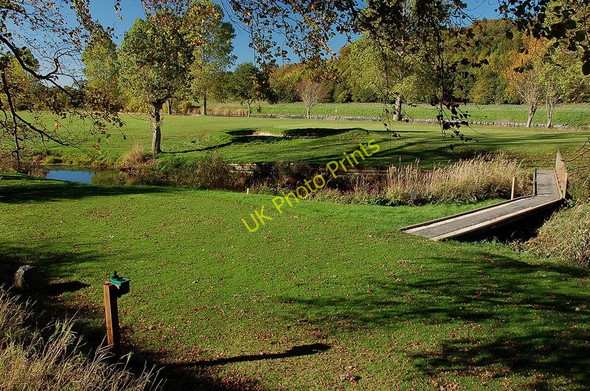 Photo 6"x4" St Boswells golf course Bemersyde c2010