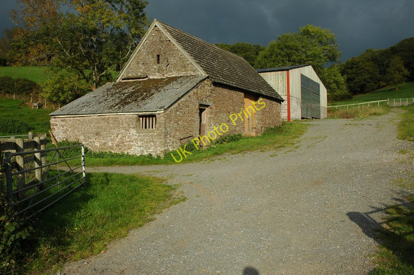 Photo 6"x4" Farm buildings in the Vale of Ewyas Groes-lwyd\/SO3222 c2010