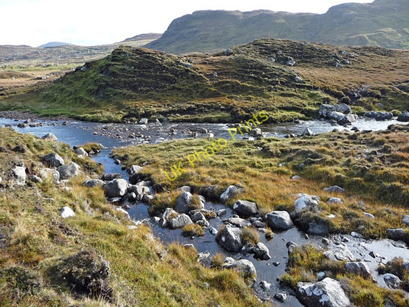 Photo 6"x4" Tributary joining the Abhainn Scaladail \u00c0ird a' Mhulaidh c2010