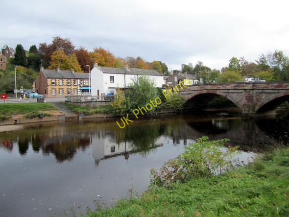 Photo 6"x4" River Eden at Appleby Bridge Appleby-in-Westmorland c2010