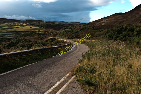Photo 6"x4" Old A9 beyond Helmsdale Navidale c2010