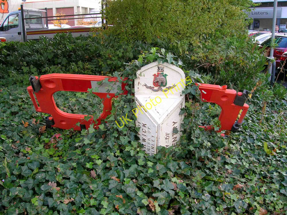 Photo 6"x4" Coventry City Boundary Marker on Brandon Road, Binley Binley\/SP3777 c2010