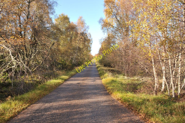 Photo 6"x4" Old military road near Dulsie Tom nam Meann c2010