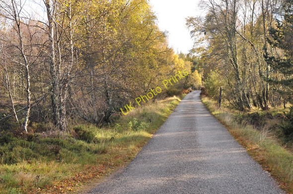 Photo 6"x4" Old military road near Dulsie Tom nam Meann c2010