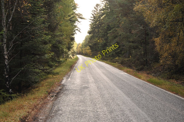 Photo 6"x4" B9007 from Ferness to Carrbridge Ferness c2010