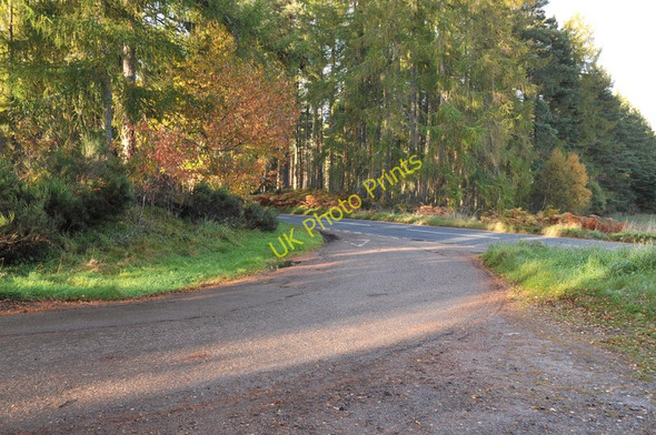 Photo 6"x4" Triangle road junction near Rehaurie Littlemill\/NH9150 c2010