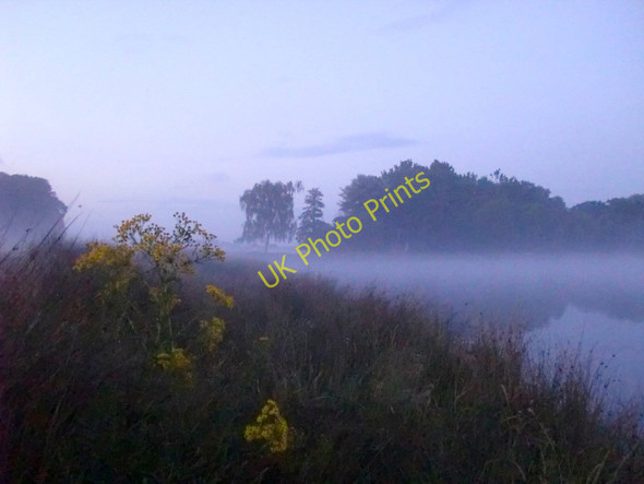Photo 6"x4" Mist at the Pen Ponds Richmond\/TQ1874 c2010