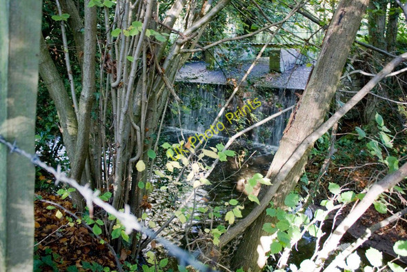 Photo 6"x4" Weir on Wesley Brook Kemberton c2010